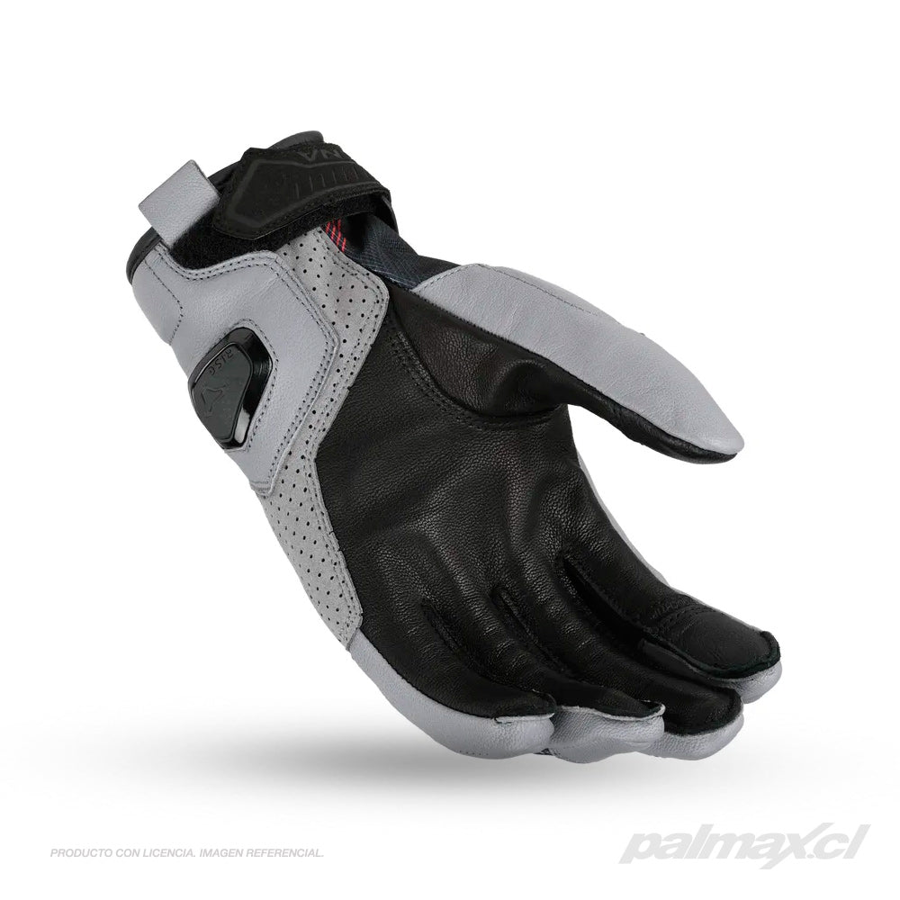 Guantes de verano para moto de calle modelo Haros 2.0 negro/gris | Macna